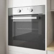 Cooke & Lewis Built- In Single Electric Oven Stainless Steel. - R19.10.