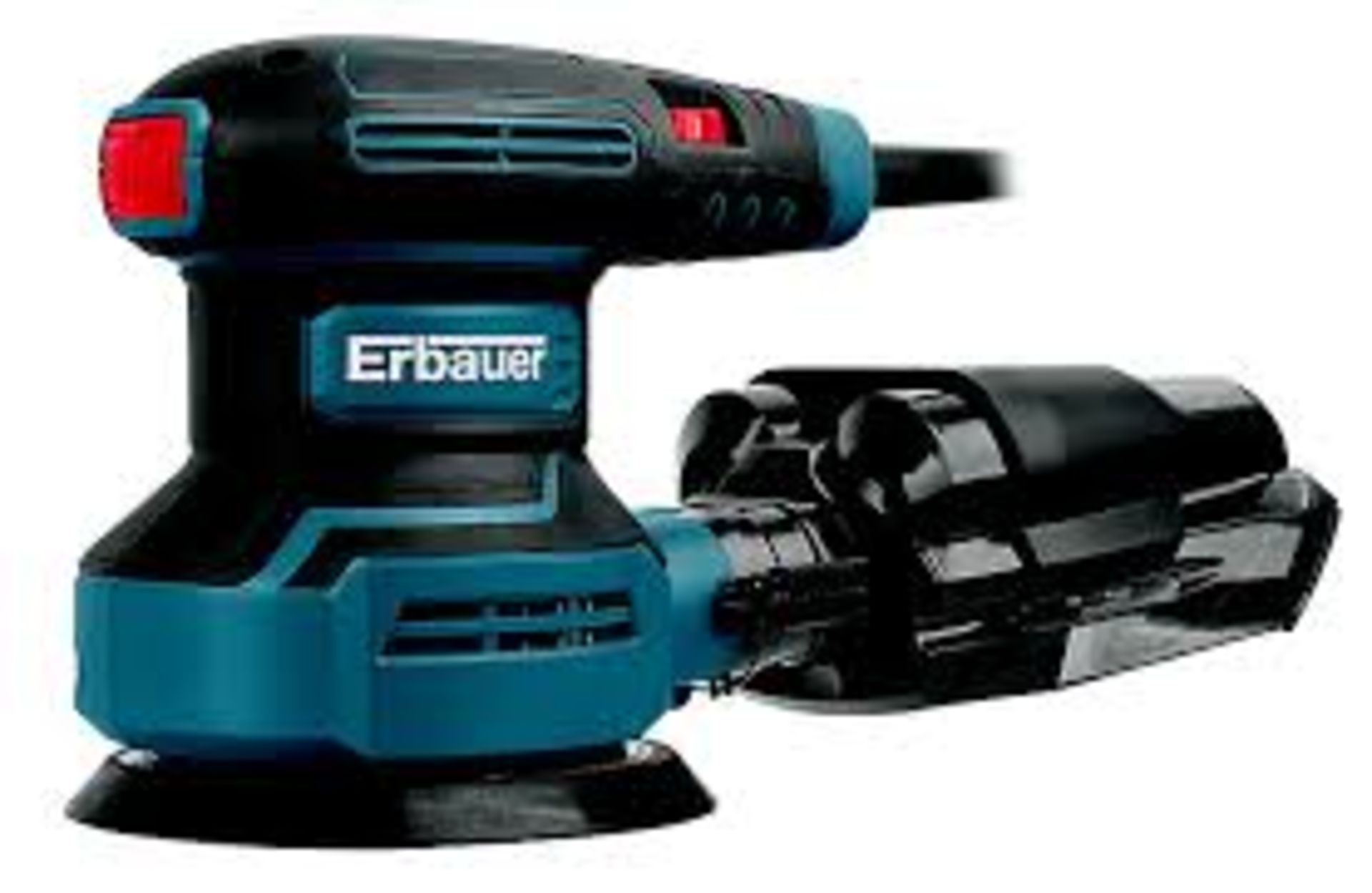 Erbauer 400W 220-240V Corded Random orbit sander ERO400. - BW.