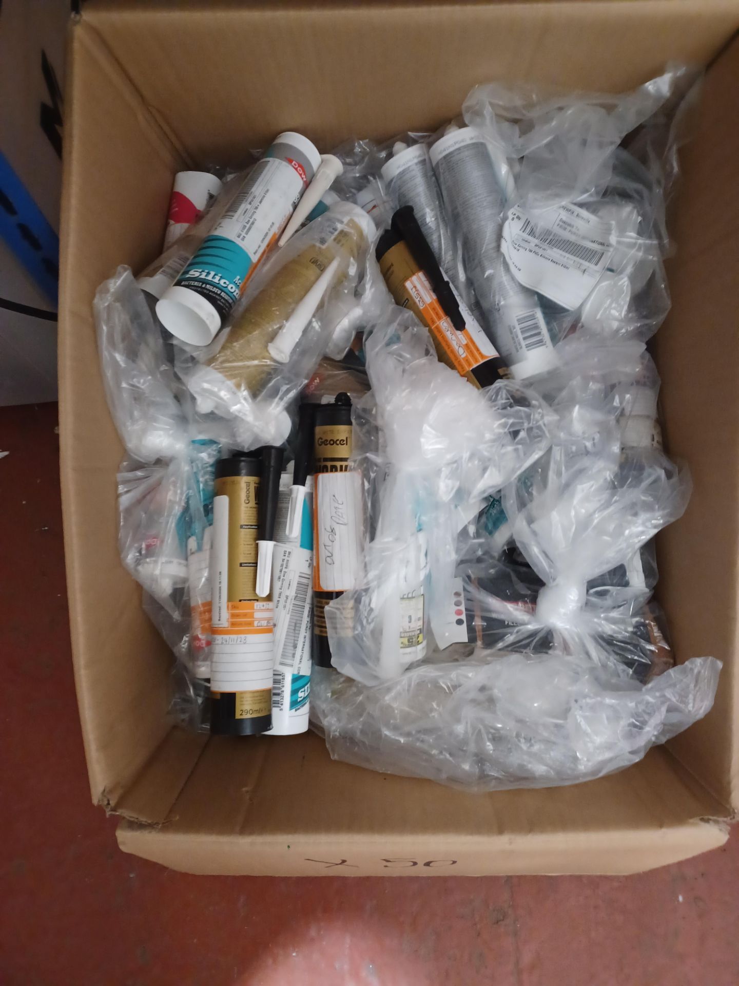 50 x Mixed Lot of Adhesives, Silicone & more. - P6.