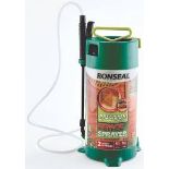 Ronseal Precision Finish Fence Sprayer 5Ltr. - P6. Features 2 spray width settings for accuracy