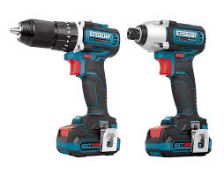 Erbauer 12V Li-ion EXT Cordless 2 piece Power tool kit (2 x 3Ah. - PW.