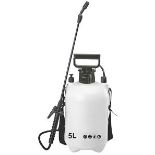 12 x White / Black Pressure Sprayer 5Ltr. - P4.