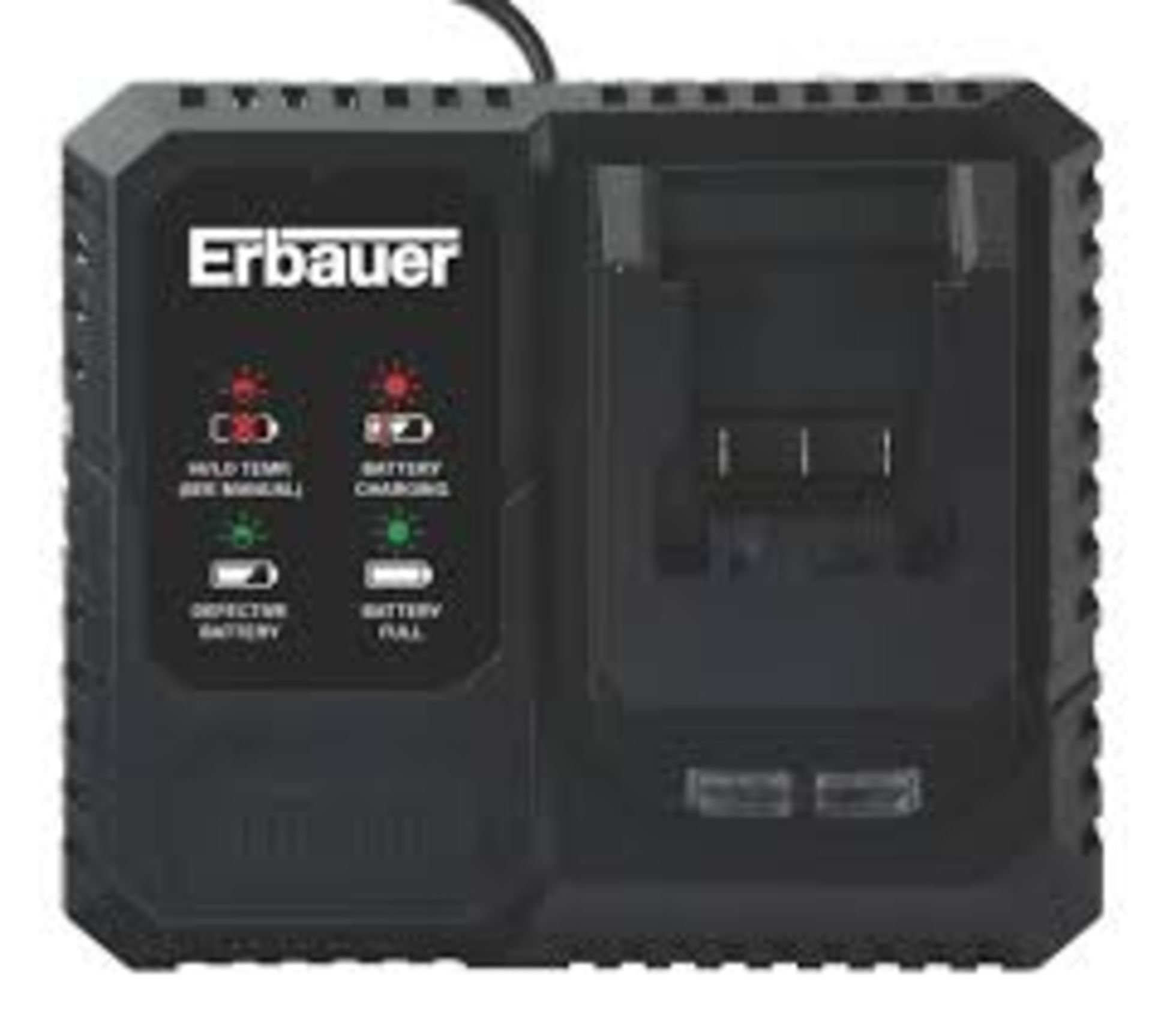 Erbauer EFC18-Li 18V Li-Ion EXT Fast Charger. - PW.