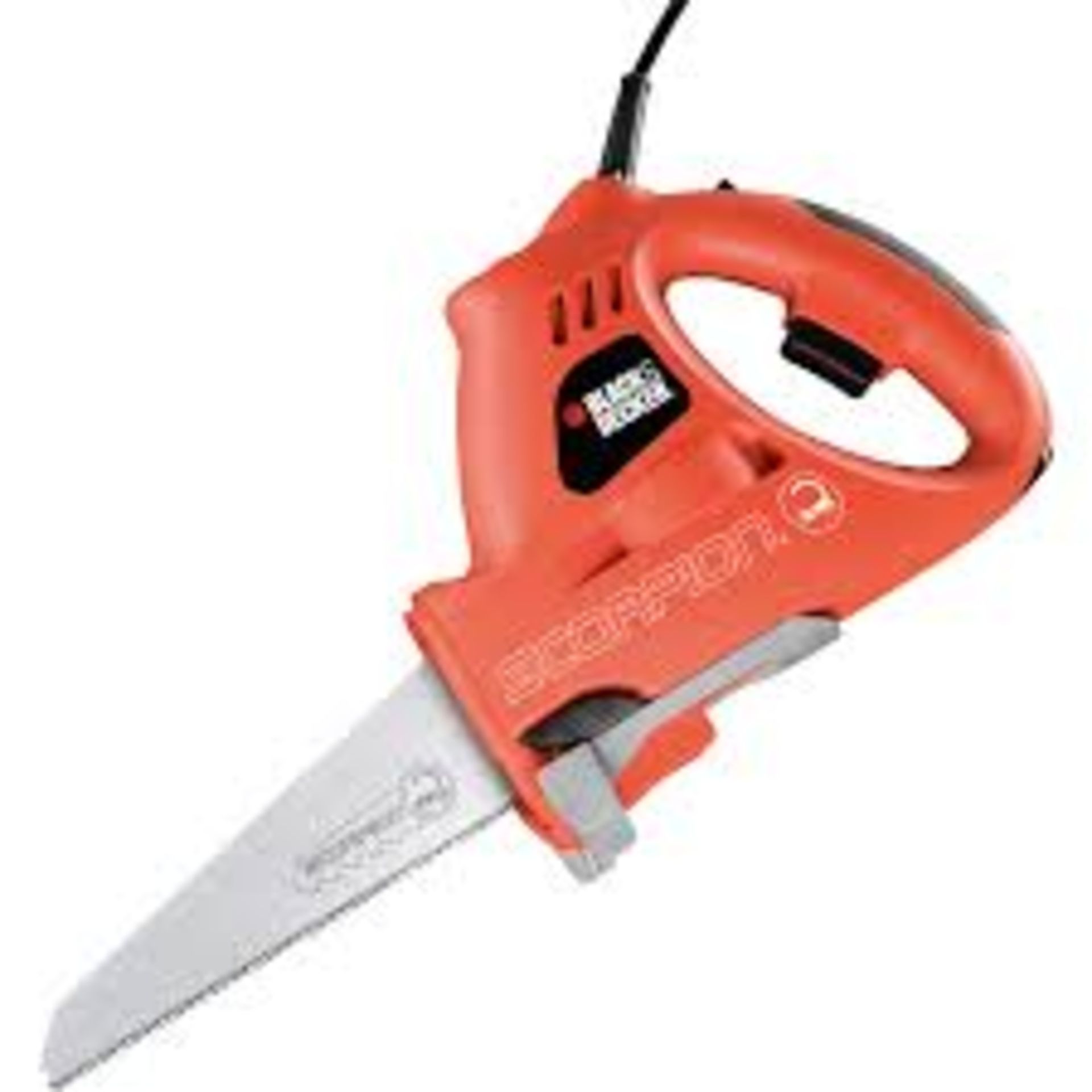 Black & Decker 400W Scorpion Powered Handsaw. - PW.Ideal for cutting materials such as MDF, Plywood,