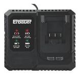 Erbauer EFC18-Li 18V Li-Ion EXT Fast Charger. - PW.