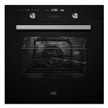 Cooke & Lewis CLMFBLa Built-in Single Multifunction Oven - Black. - R19.10.