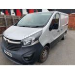 DV65 HBU VAUXHALL VIVARO  SILVER  DIESEL  MOT: 31.10.24 First Registration: 23.11.15