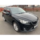 FG13 JOH  MAZDA CX-5  BLACK DIESEL  First Registration: 21.05.13 2 X KEYS LOGBOOK ALLOY WHEELS