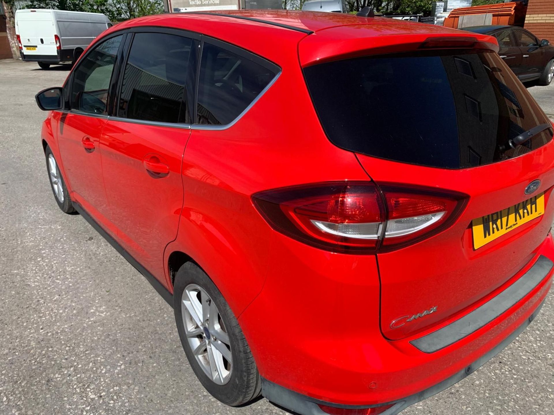 WR17 KKH FORD C-MAX. MOT Expiry: 09/10/2024 First Registered 31/03/2017 Petrol, Red - Image 3 of 10