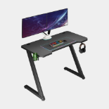 NEW & BOXED LUXURY GAMING DESK (3000482) R4-8. COMPLETE YOUR GAMING SET UP WITH THIS SLEEK DESK. RRP