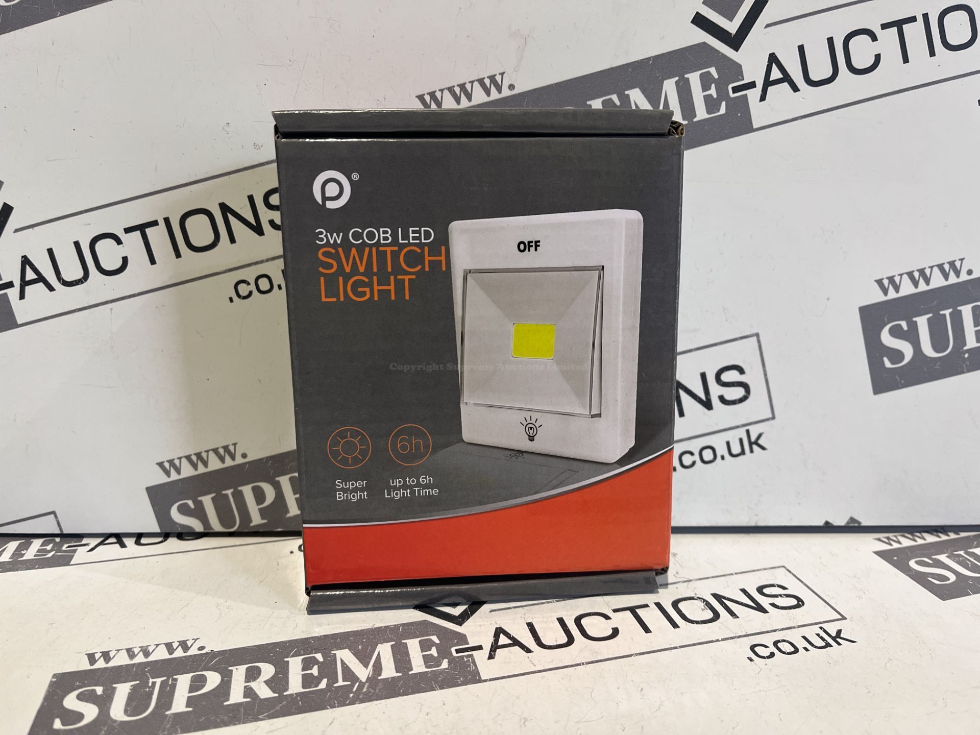 32 X BRAND NEW 3W COB LED SWITCH LIGHTS, SUPER BRIGHT, UPTO 6H LIGHT TIME R18.3