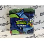 20 X BRAND NEW RISE OF THE TEENAGE MUTANT NINJA TURTLES COSY AND SNUG FLEECE BLANKETS R1.4/12.9/19.