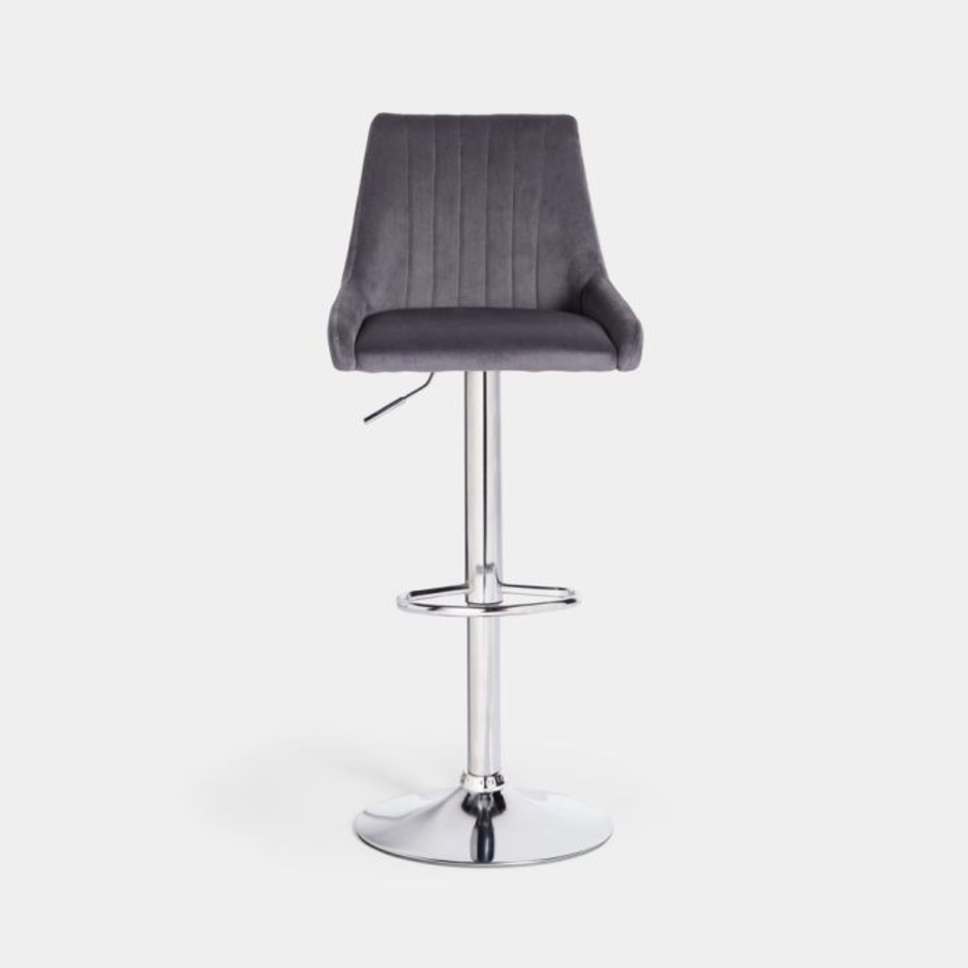 Grey Gas Lift Bar Stool - ER23