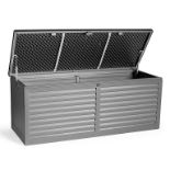 390L Garden Storage Box, Outdoor Utility Chest Organiser - ER23