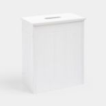 Holbrook White Slimline Bathroom Storage Box - ER35
