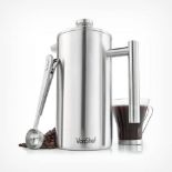 12 Cup Cafetiere with Spoon - ER36