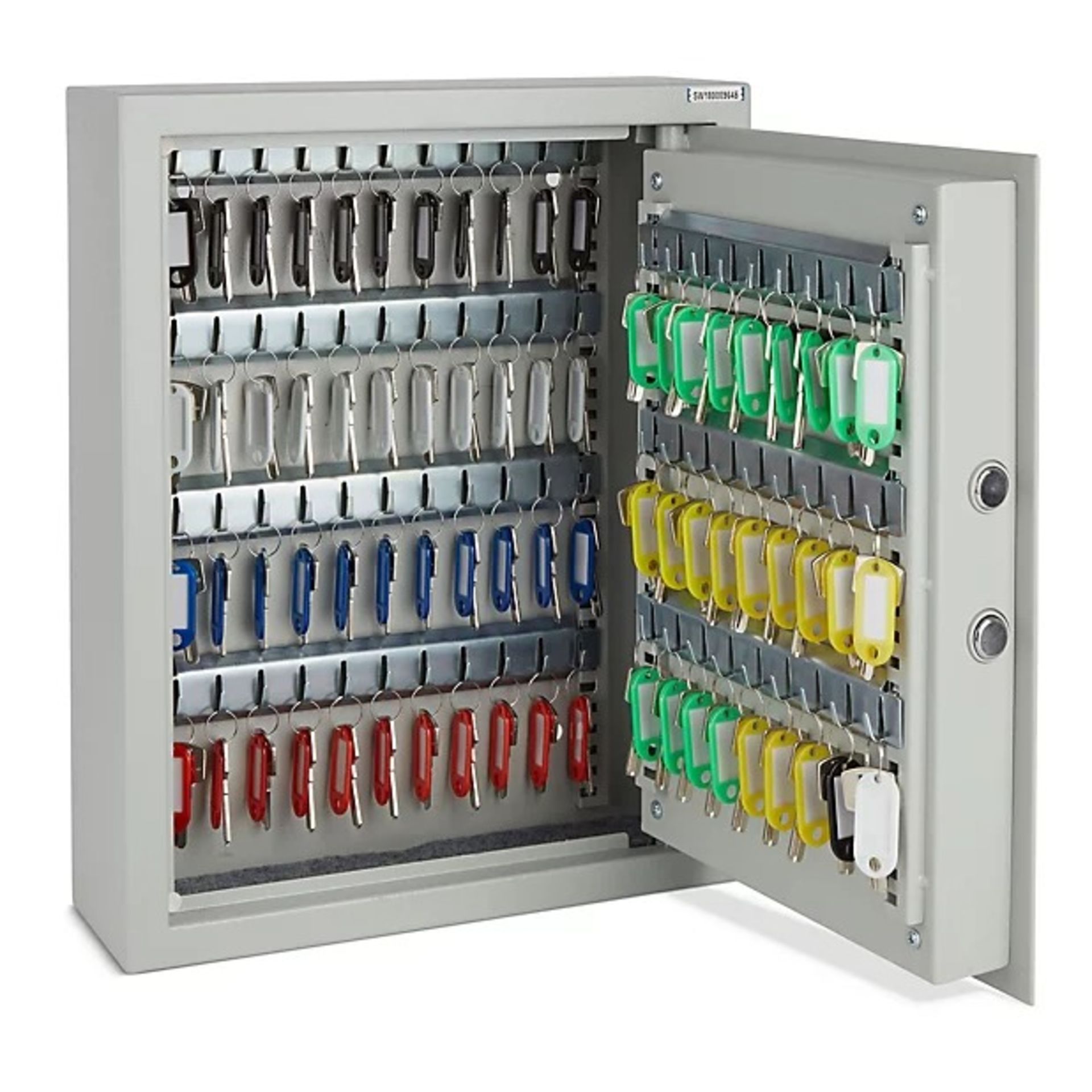 Key Safe Wall Mounted, Digital Key Cabinet & 71 Key Capacity - ER37