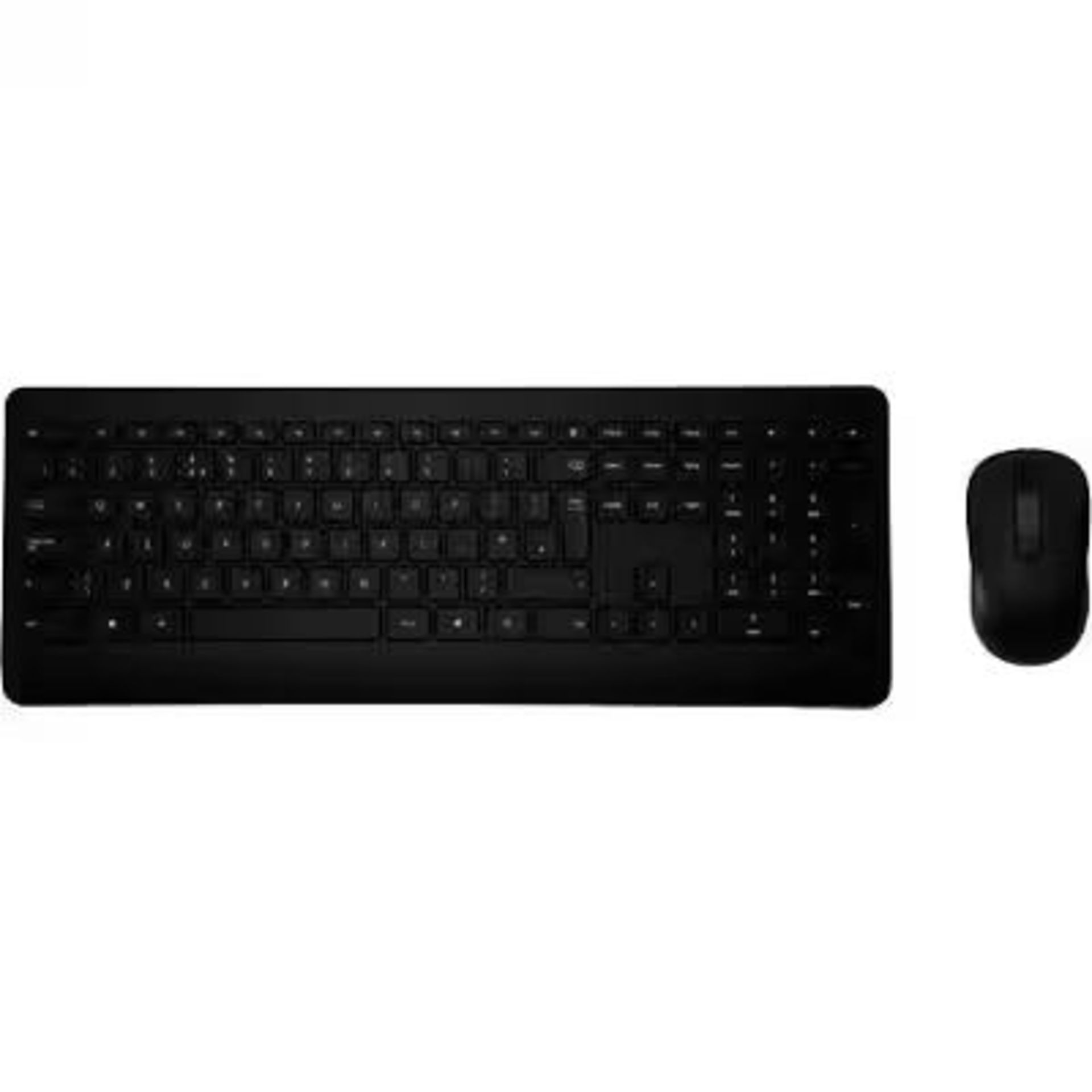 Microsoft Wireless Keyboard and Mouse 900 QWERTY Black. - EBR.