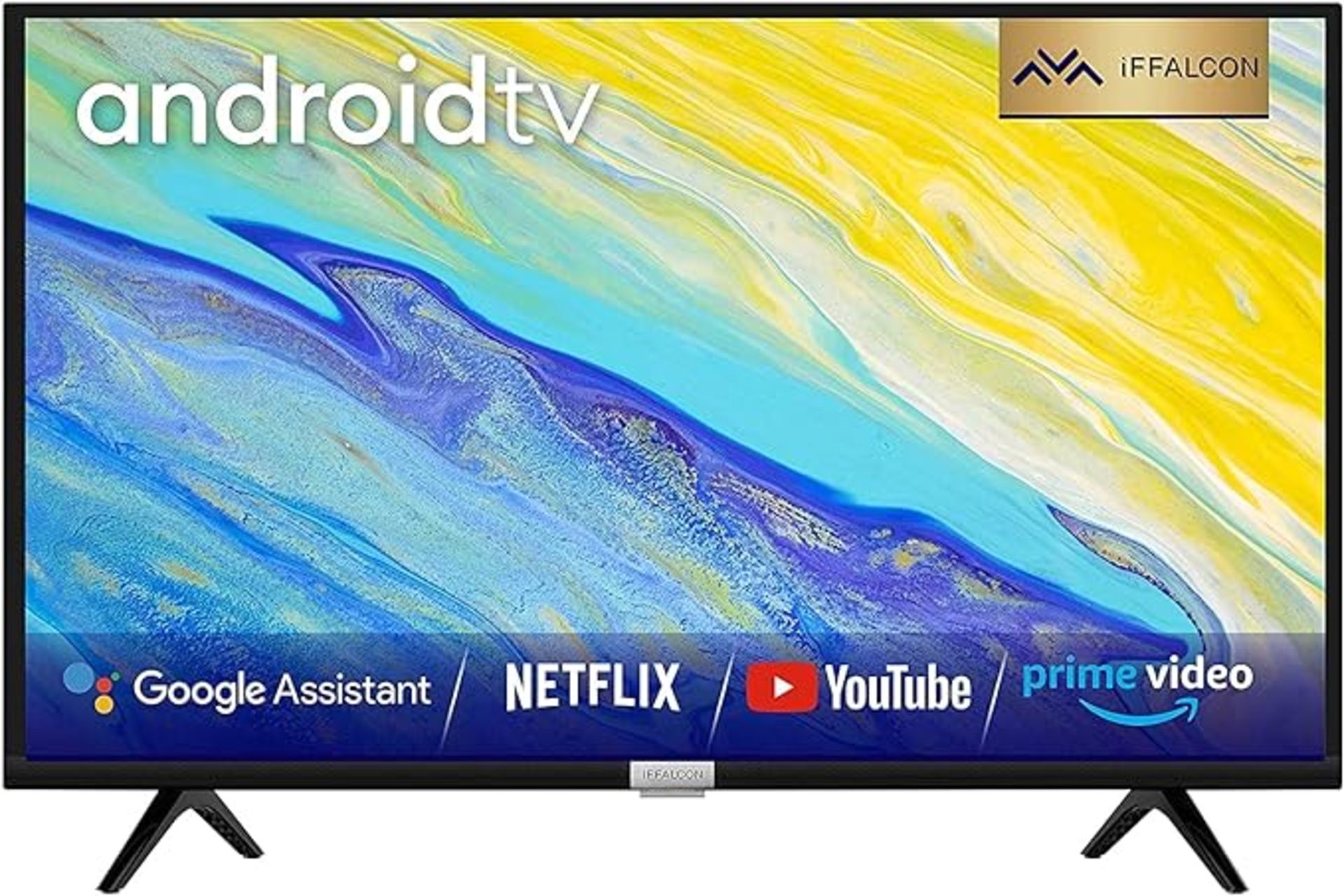 iFFALCON 55K610B 55 inch 4K TV. - EBR. RRP £599.00. UHD HDR Android Smart TV with Freeview Play,