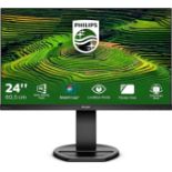 PHILIPS 241B8QJEB - 24 inch FHD Monitor, 60Hz, 5ms, IPS, Height adjust, Speakers, USB Hub (1920 x