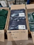 42 x Assorted Premium Sweatshirts Round Neck, In Navy Blue & Size 5-6 Years. - R14