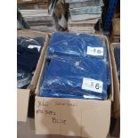 60 x Assorted Premium Sweatshirts Round Neck, In Royal Blue, Assorted Sizes. - R14. RRP £15.50 each