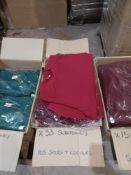 33 x Premium Soft Fleeced Sweatshirts in assorted sizes & colours. - R14. RRP £14.51 each