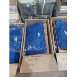 15 x Blue Premium Soft Fleeced Sweatshirts in Size 38". - R14. RRP £14.51 each