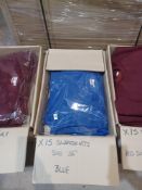 15 x Premium Soft Fleeced Sweatshirts in assorted sizes. - R14. RRP £14.51 each