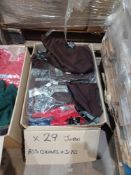 29 x Assorted Premium Zeco Sweatshirts V Neck, in assorted colours & sizes. - R14. RRP £17.31 each