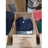 17 x Dark Blue Kids Soft Fleeced Cardigans in Sizes 5-6 Years. - R14. RRP £15.66 each