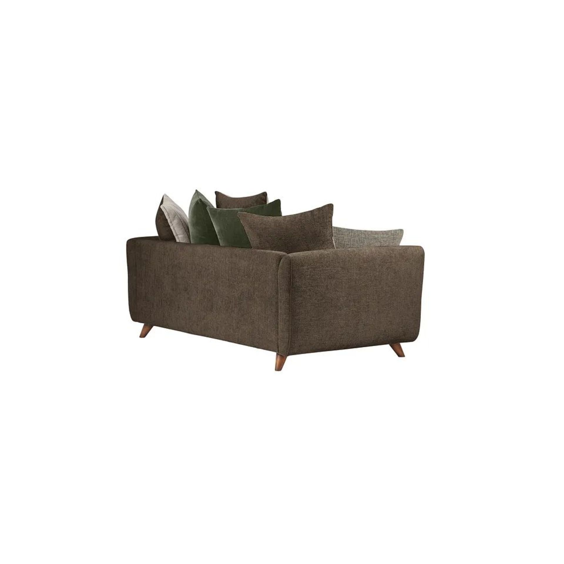 BRAND NEW WILLOUGHBY 4 Seater Pillow Back Sofa - COCOA FABRIC. RRP £1799. Our Willoughby 4-seater - Image 3 of 7