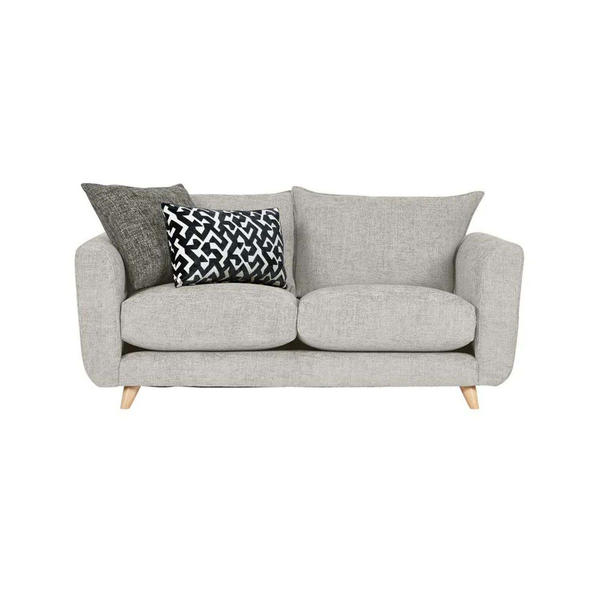 BRAND NEW DALBY 3 Seater Sofa - SILVER FABRIC. RRP £1679. Our Dalby 3-seater sofa, shown here in - Image 2 of 8