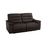 BRAND NEW CARTER 3 Seater Electric Recliner Sofa - BROWN LEATHER. RRP £1699. Showcasing classic