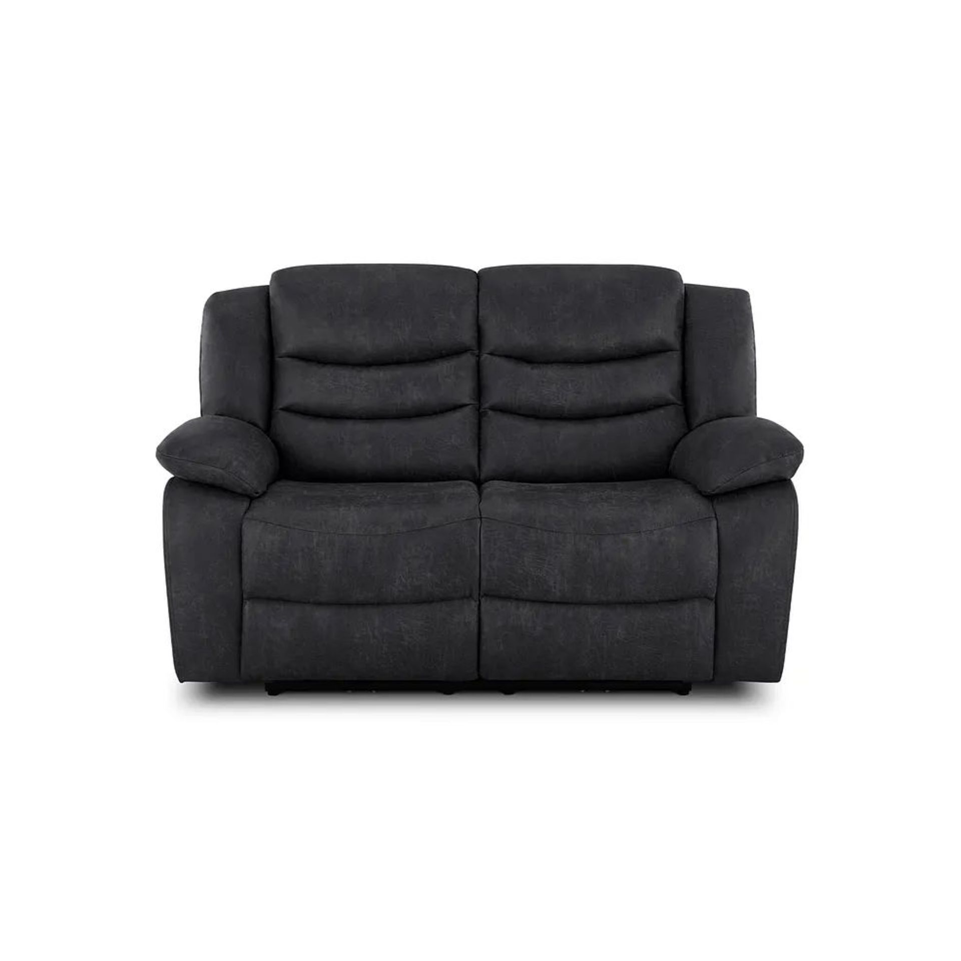 BRAND NEW MARLOW 2 Seater Electric Recliner Sofa - MILLER GREY FABRIC. RRP £1049. Designed to suit - Image 2 of 12