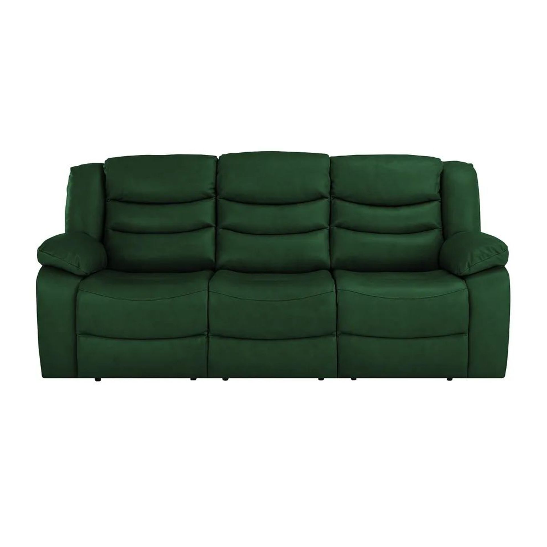 BRAND NEW MARLOW 3 Seater Sofa - GREEN LEATHER. RRP £1599. Our Marlow leather sofa range is a - Image 2 of 7
