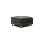 BRAND NEW INCA Large Storage Footstool - CHARCOAL FABRIC. RRP £529. Our large Inca storage footstool