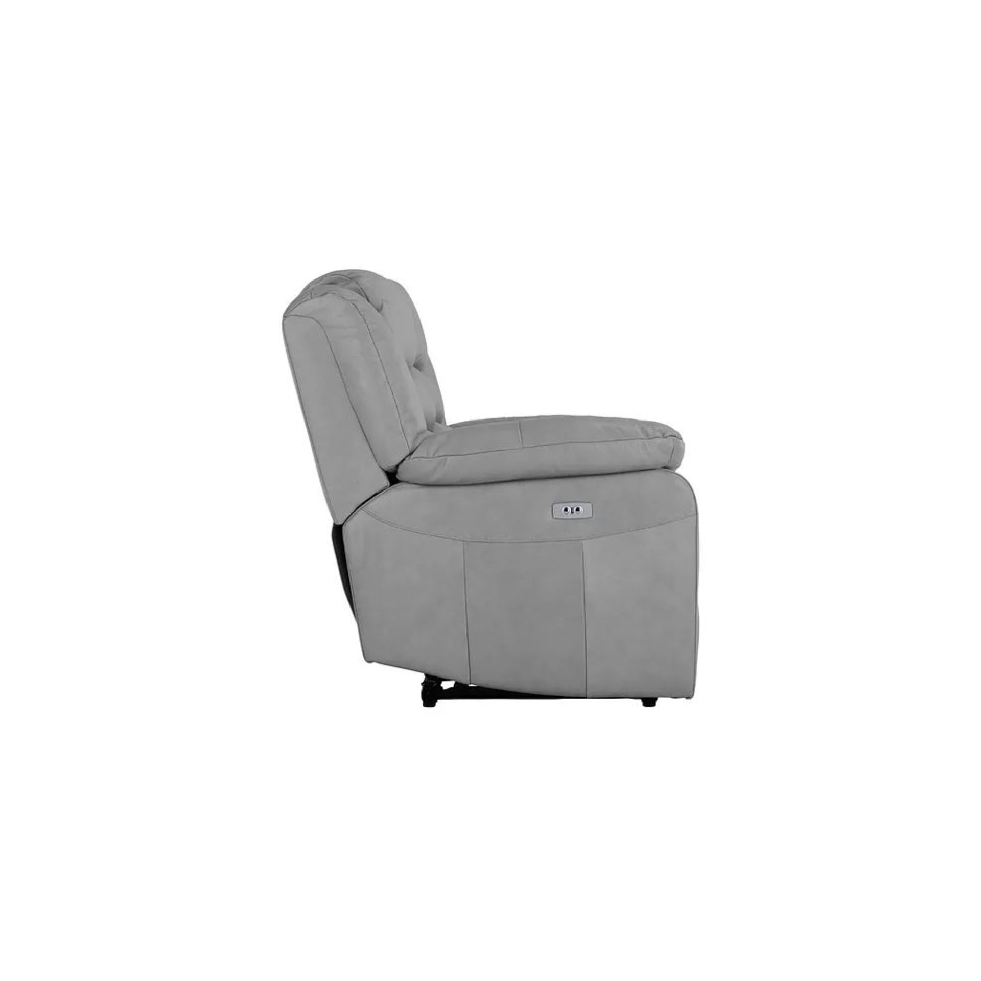 BRAND NEW MARLOW 3 Seater Electric Recliner Sofa - LIGHT GREY LEATHER. RRP £1849. Our Marlow leather - Image 7 of 11