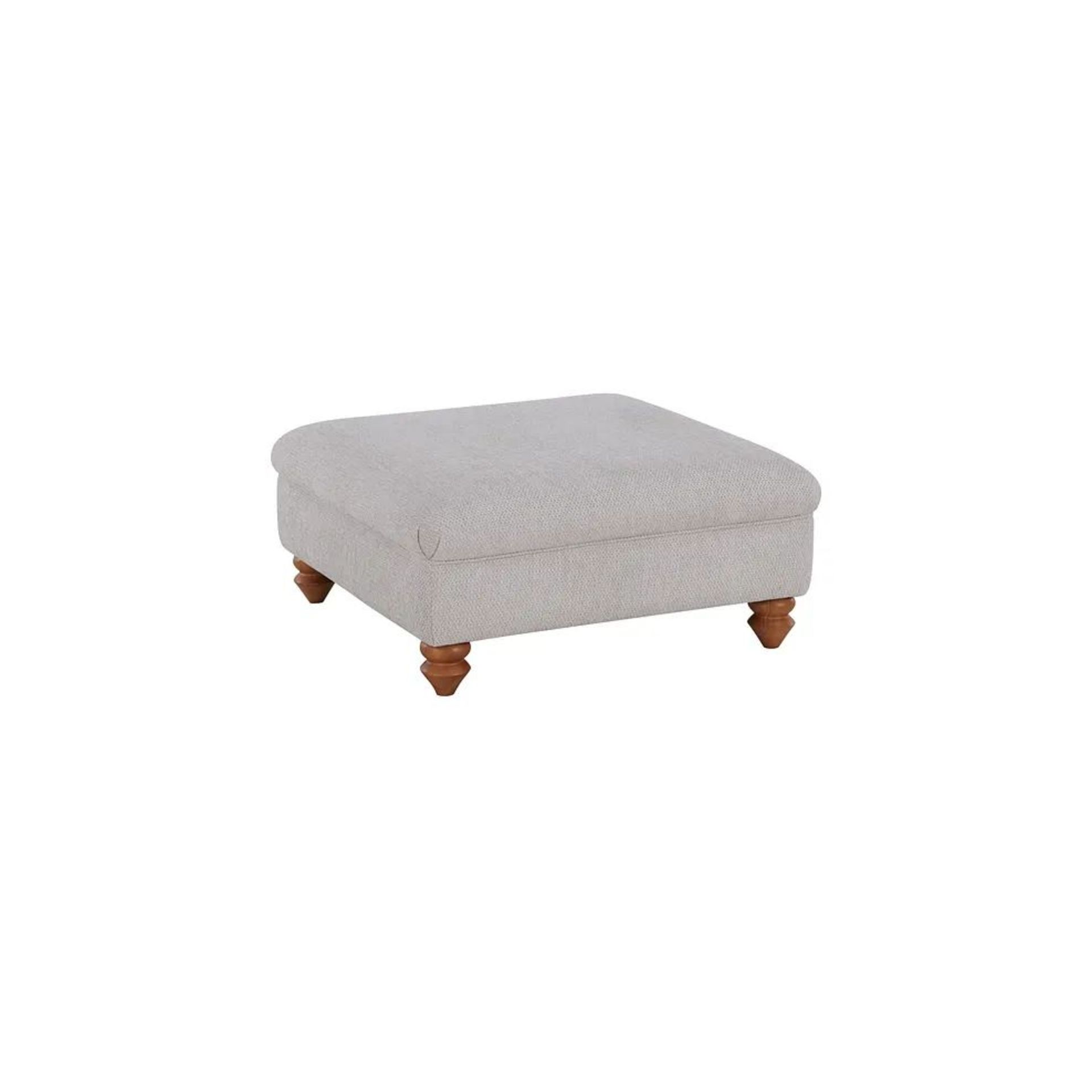 BRAND NEW GAINSBROUGH Footstool - MINERVA SILVER. RRP £369. Elegant and inviting, our Gainsborough