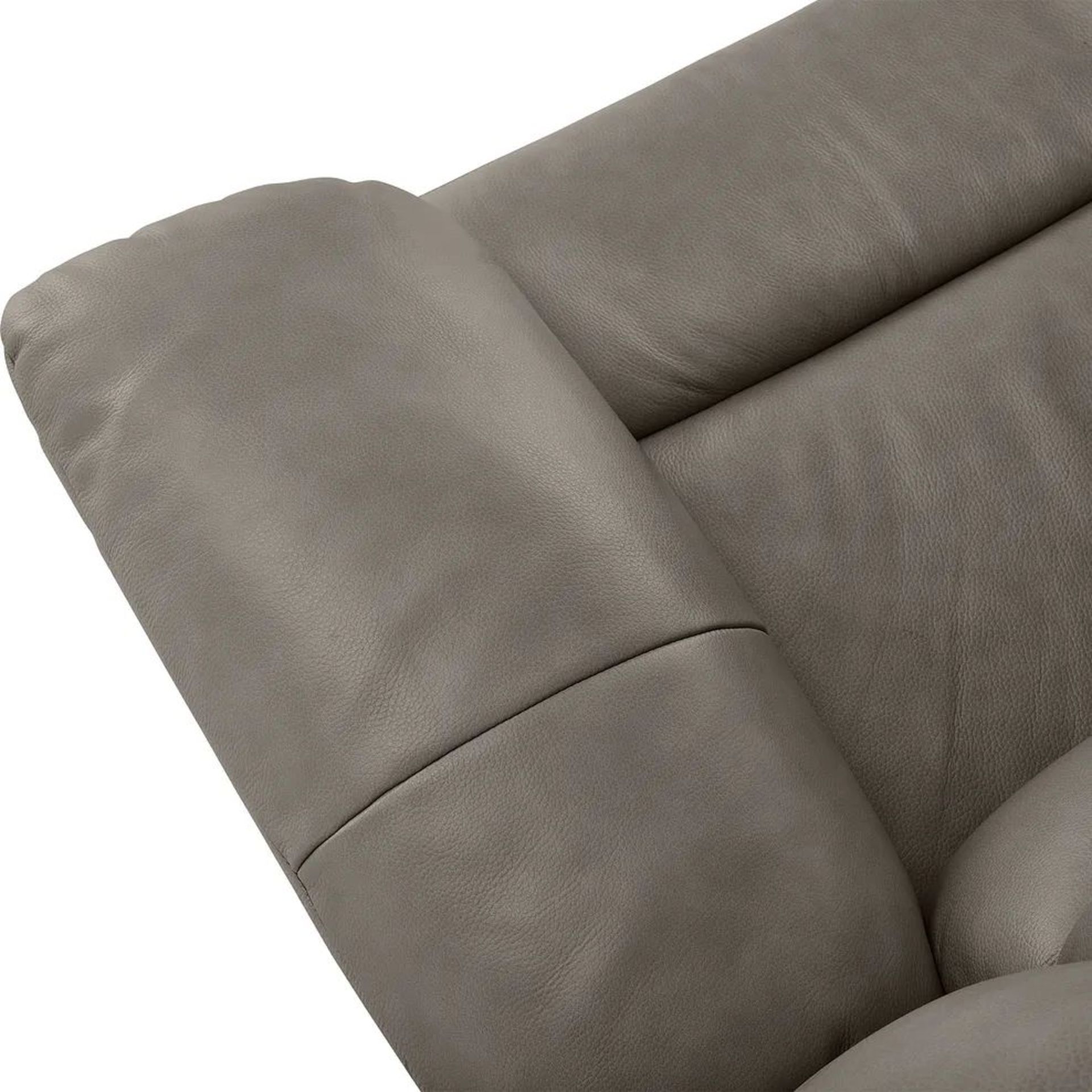 BRAND NEW MARLOW 3 Seater Electric Recliner Sofa - DARK GREY LEATHER. RRP £1849. Our Marlow - Image 10 of 11