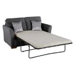 BRAND NEW JASMINE 2 Seater Sofa Bed - CAMPO PEWTER FABRIC. RRP £1099. Create a modern, multi-purpose