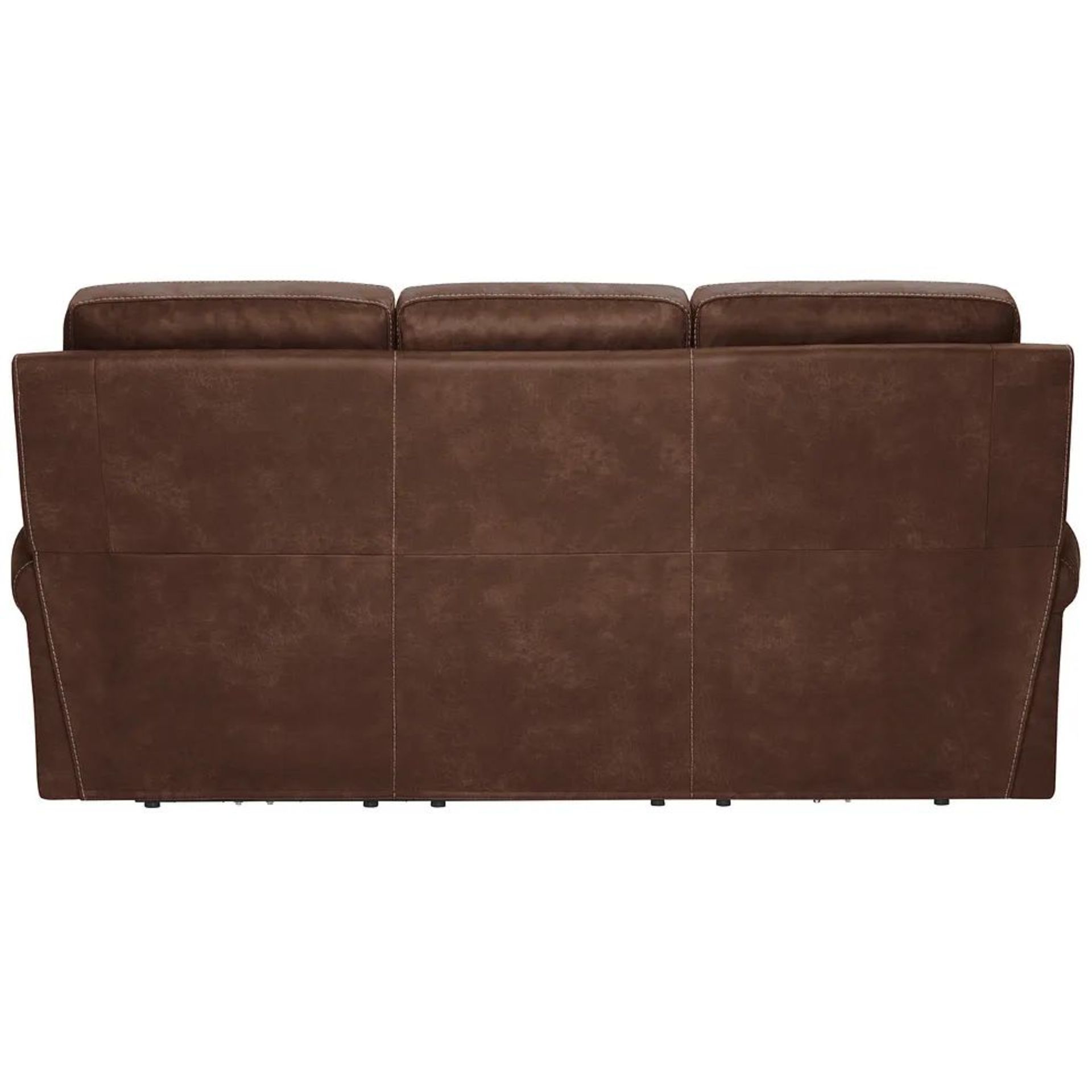 BRAND NEW COLORADO 3 Seater Sofa - DARK BROWN FABRIC. RRP £1099. Shown here in Ranch dark brown, our - Image 2 of 5
