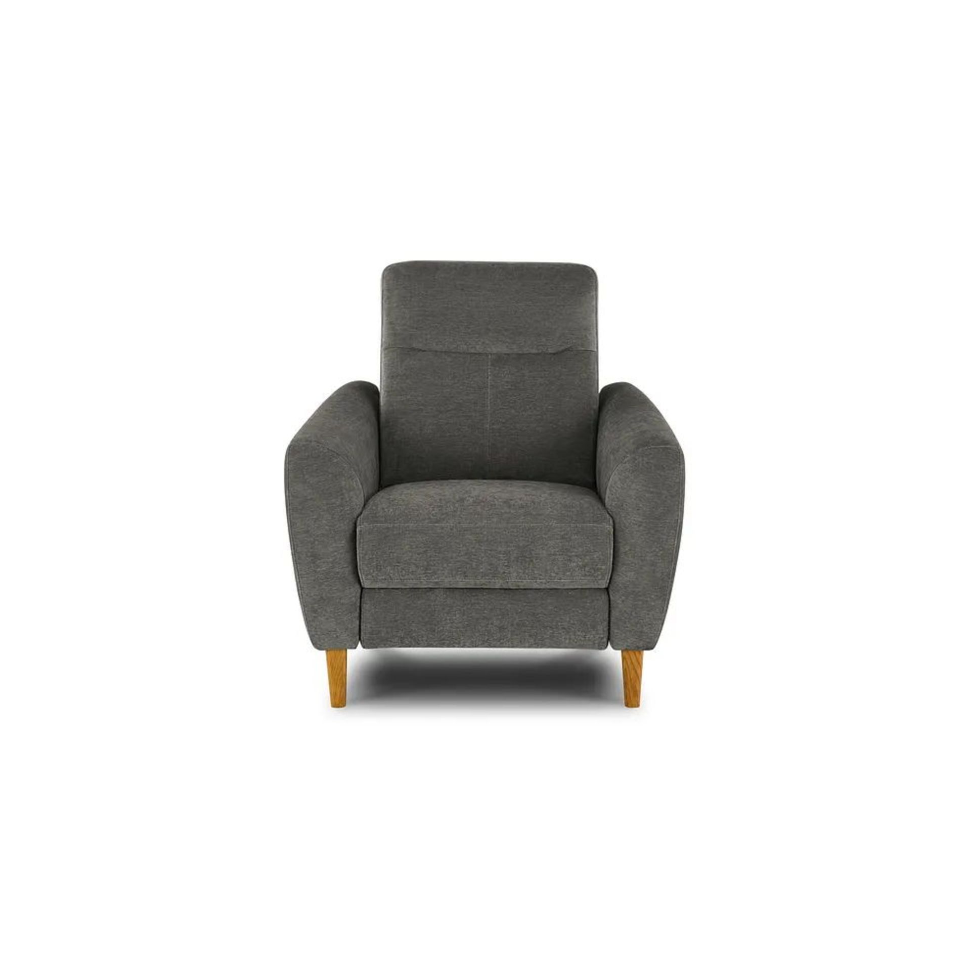 BRAND NEW DYLAN Static Armchair - DARWIN CHARCOAL FABRIC. RRP £749. Our Dylan armchair, shown here - Image 2 of 7