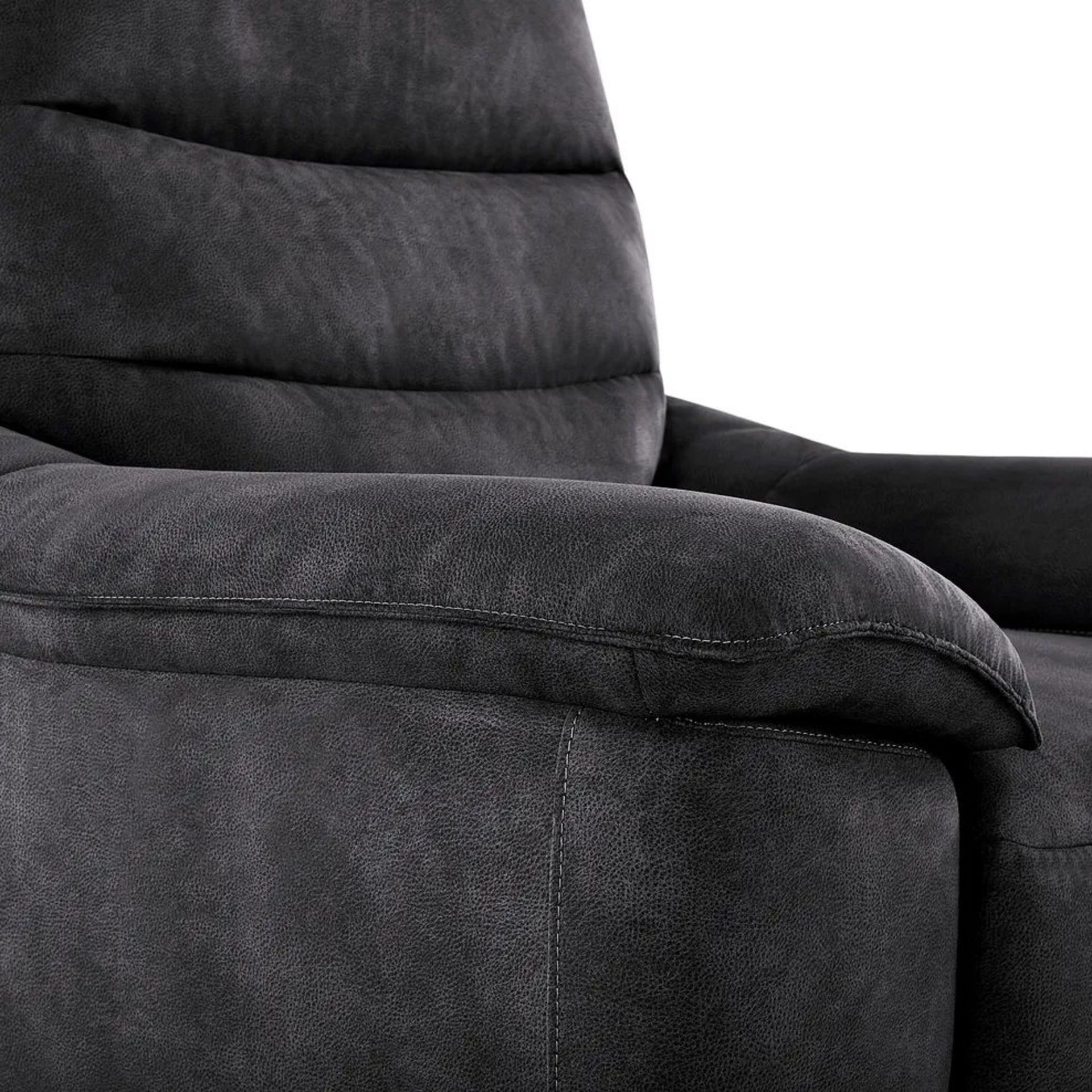 BRAND NEW CARTER Armchair - ANDAZ SILVER FABRIC. RRP £699. Shown here in Miller grey, our Carter - Image 7 of 9