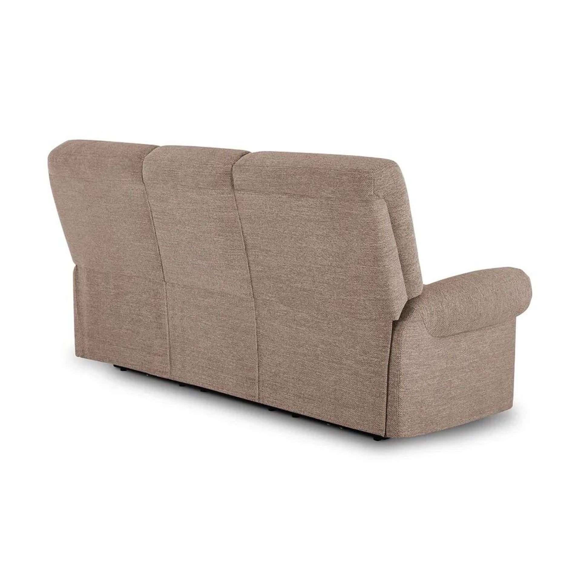 BRAND NEW EASTBOURNE 3 Seater Static Sofa - DORSET BEIGE FABRIC. RRP £1099. Designed with easy - Image 3 of 5