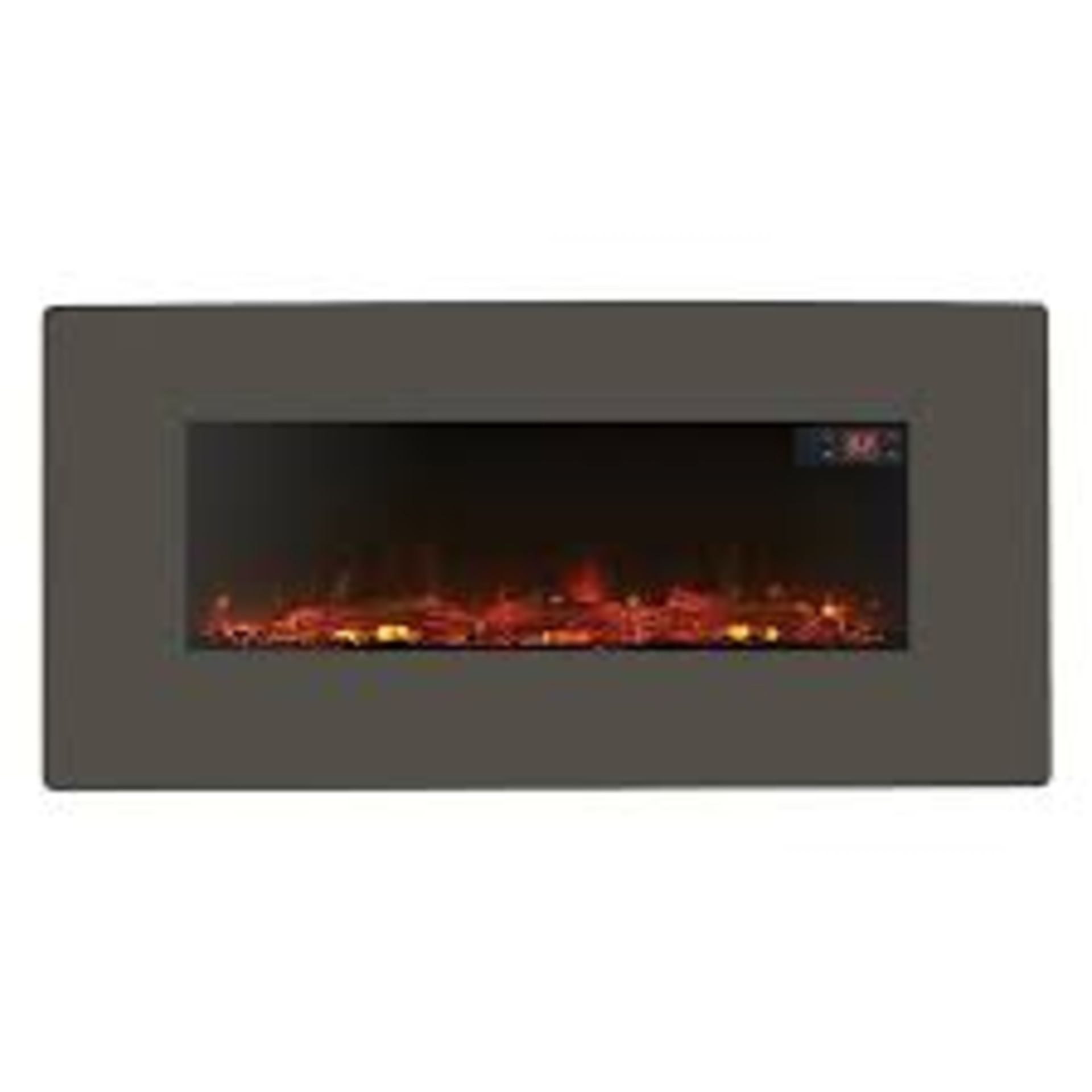 Focal Point Pasadena 1.5kW Grey Electric Fire. - S2.9. This electric fire features a realistic flame