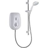 Mira Go Gloss White Manual Electric Shower, 10.8kW. - S2.14. Mira electric showers are guaranteed to