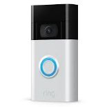 Ring (2nd Gen) Satin nickel Wireless Video doorbell. - S2.14. The Ring Video Doorbell (2nd