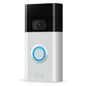 Ring (2nd Gen) Satin nickel Wireless Video doorbell. - S2.14. The Ring Video Doorbell (2nd
