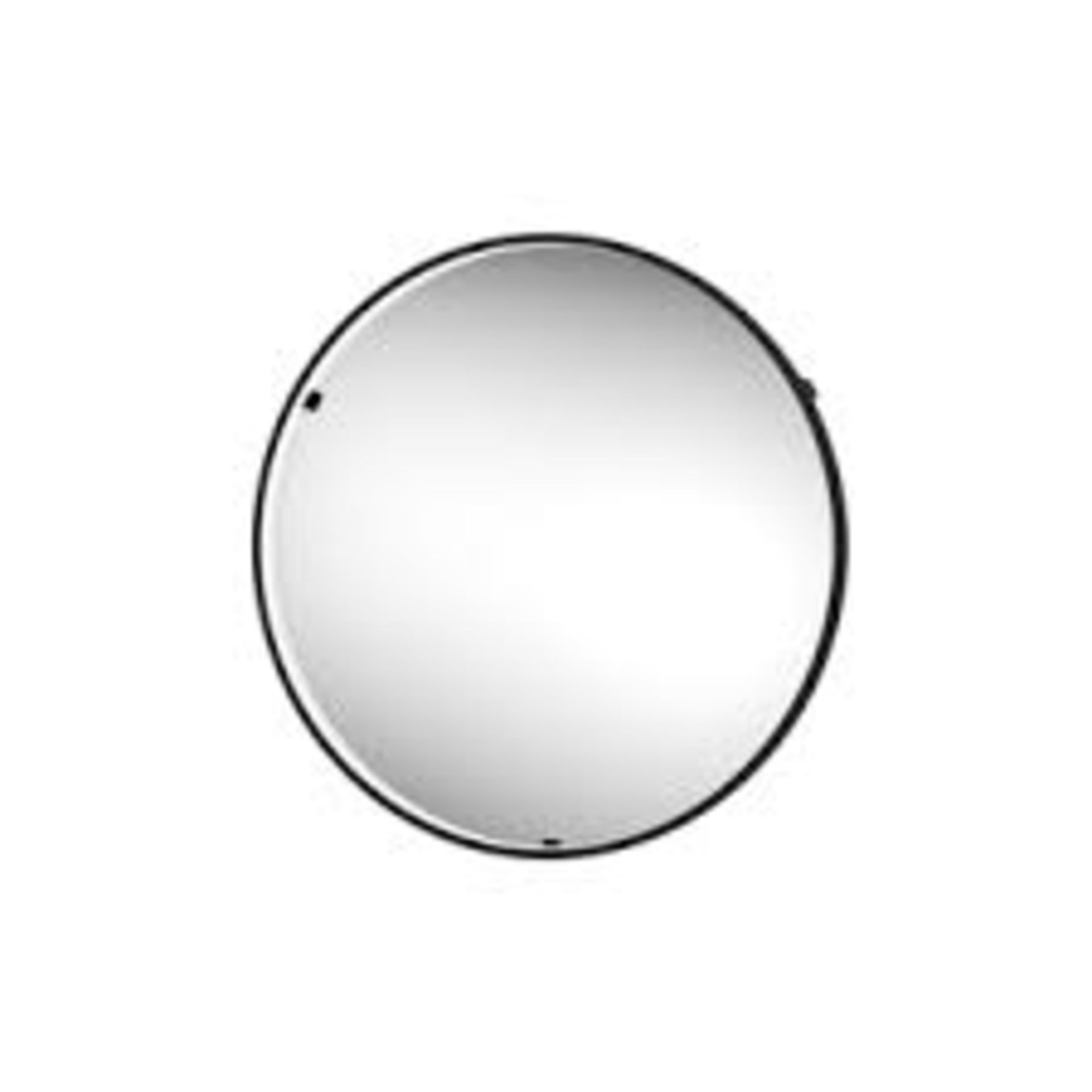 Sensio Aspect Round 500mm Mirror - Matt Black . - S2.13.